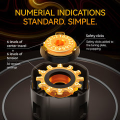 GAN 15 Maglev easy grip design supports extended practice