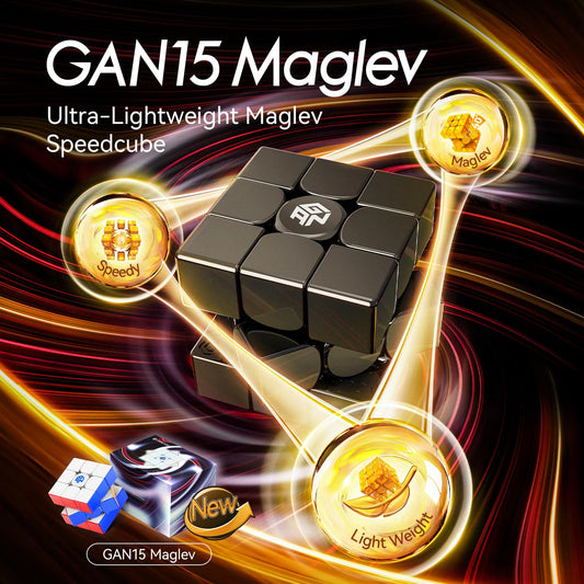 GAN 15 Maglev side view highlights slim profile for comfortable tricks