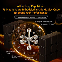 GAN 15 Maglev tuning plate lock promotes stable maintenance