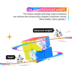 GAN 251 M Pro rounded track system enhances smooth motion.