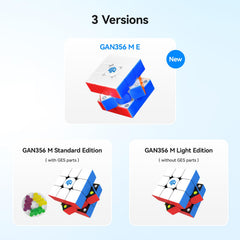 GAN 356 ME smart gift-ready design suits beginners and collectors.