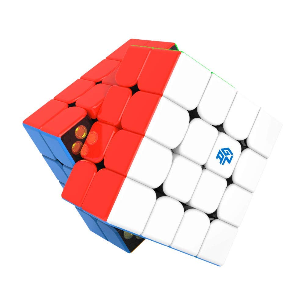 GAN 460M symmetric clip system locks pieces securely for stable turns.