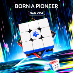 GAN V100 Maglev 3x3 side view highlighting slim, comfortable profile.