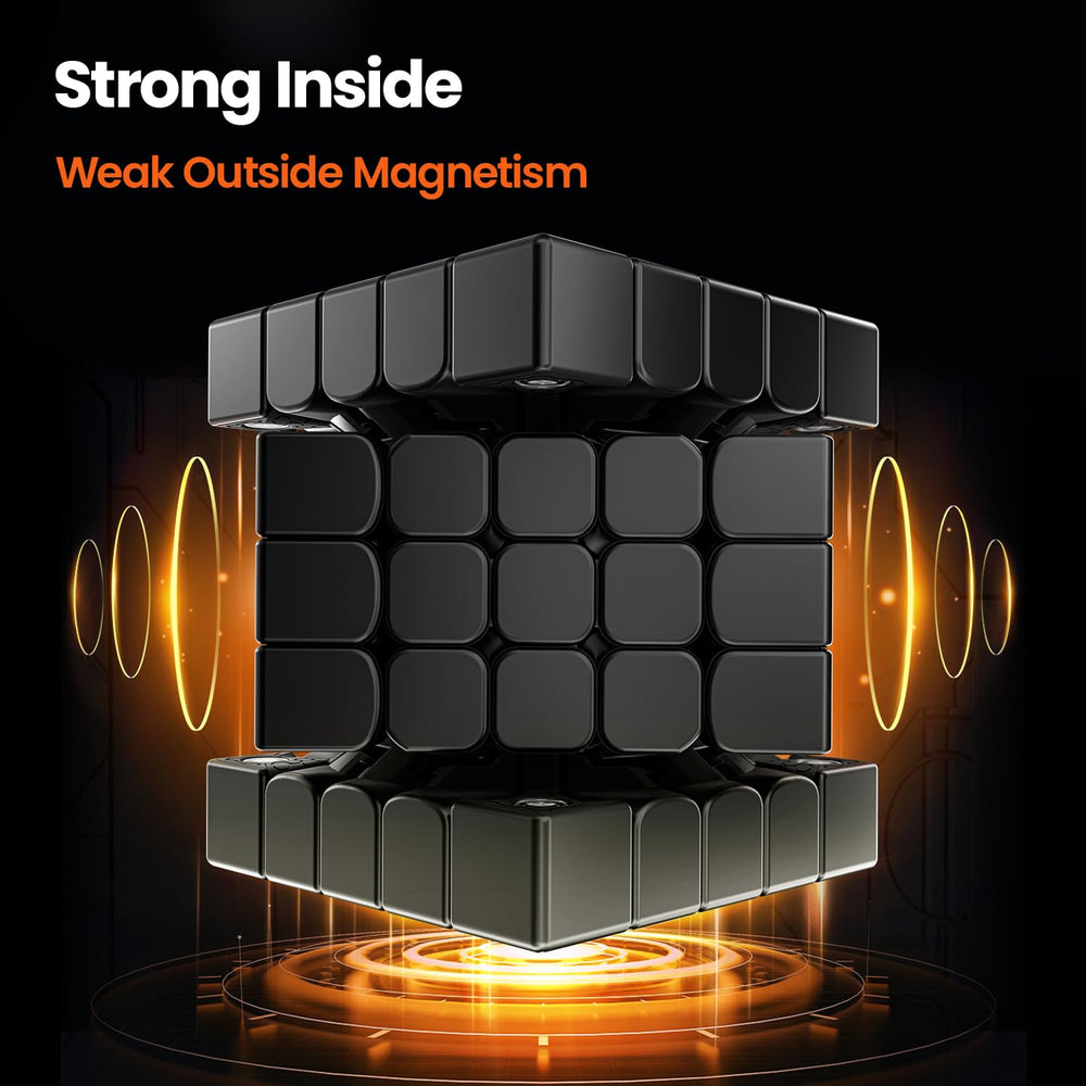 Magnet distribution balances edges and corners for steady turns