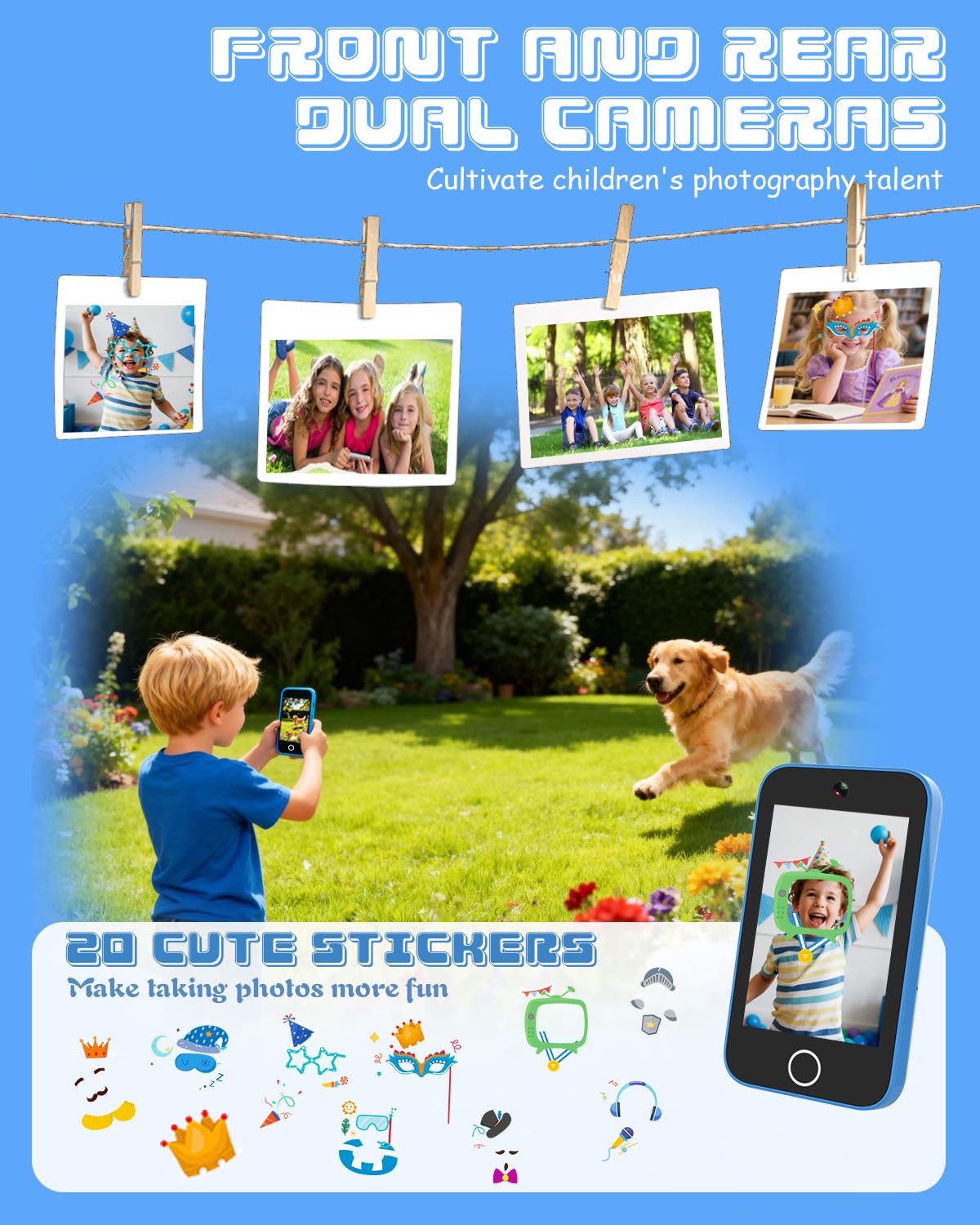 GANDASHI Themes and wallpapers personalize the device for creative expression.