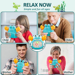 GAPER GO Fast Push Game crab designs in bright colors for kids