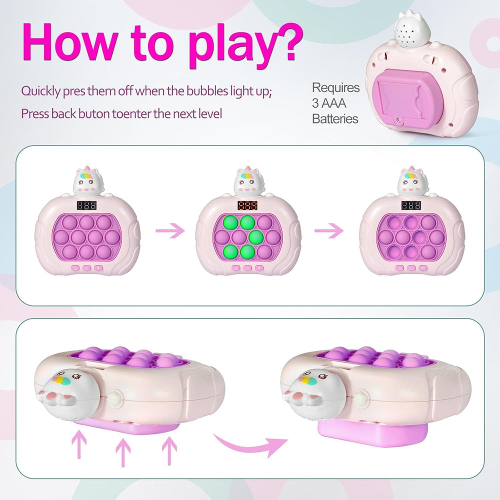 GAPER GO fast push toy lights up during sessions to heighten sensory feedback.