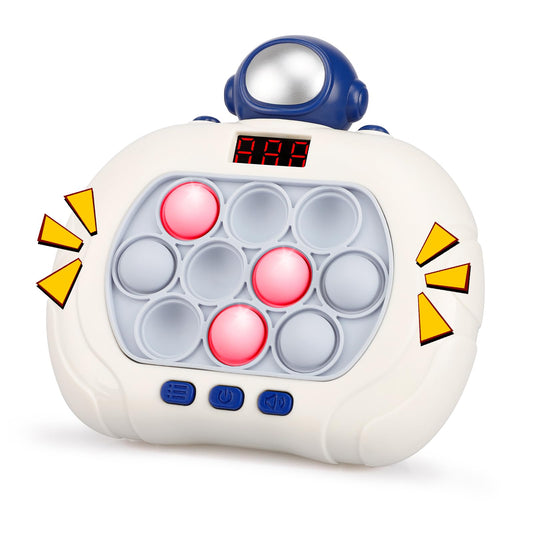 GAPER GO Pop Game Light Up Astronaut bubble-push for tactile play