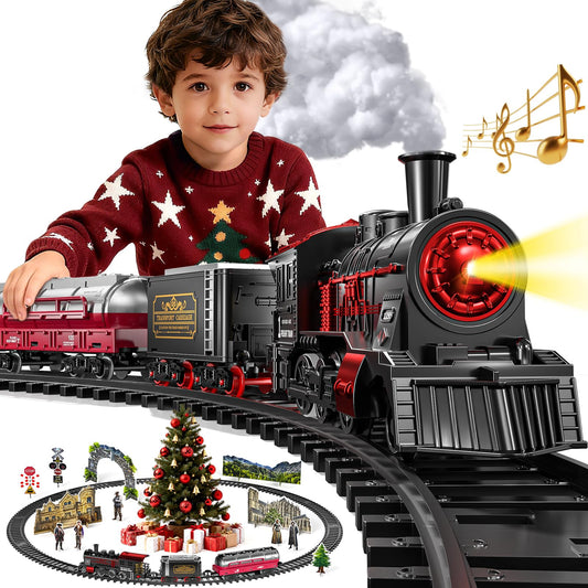 Garbo Star Christmas Train carriage close-up for imaginative tree-top adventures