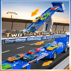 Garbo Star twelve-die-cast cars offer durable, high-quality play sessions