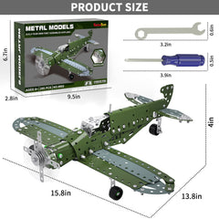 Garbo Star model airplane with metal parts for durable construction.