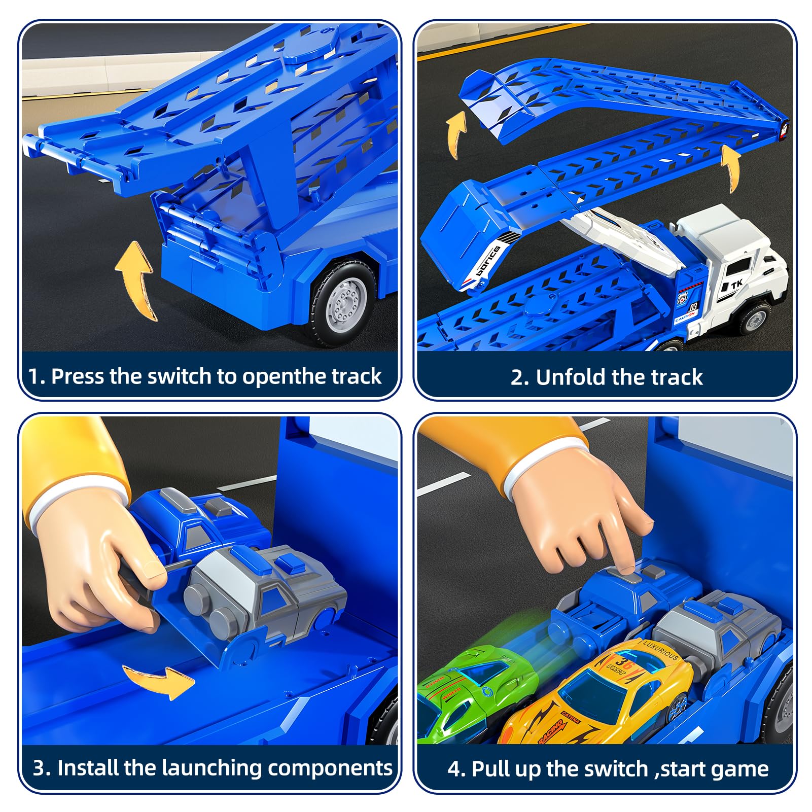 Garbo Star BPA-free materials provide safe, sturdy construction for kids