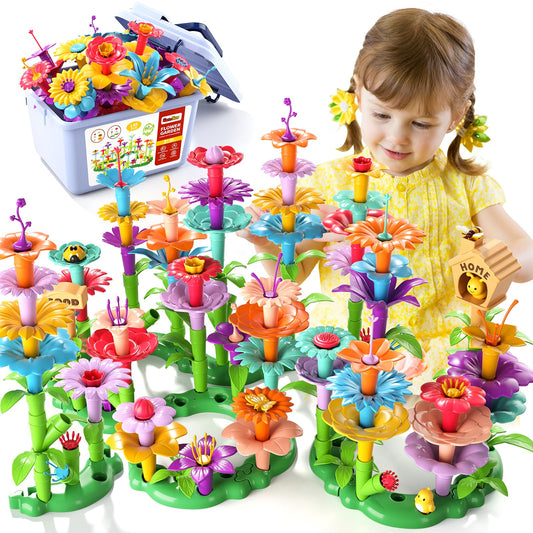 Garbo Star storage box keeps parts organized and easy to clean after play