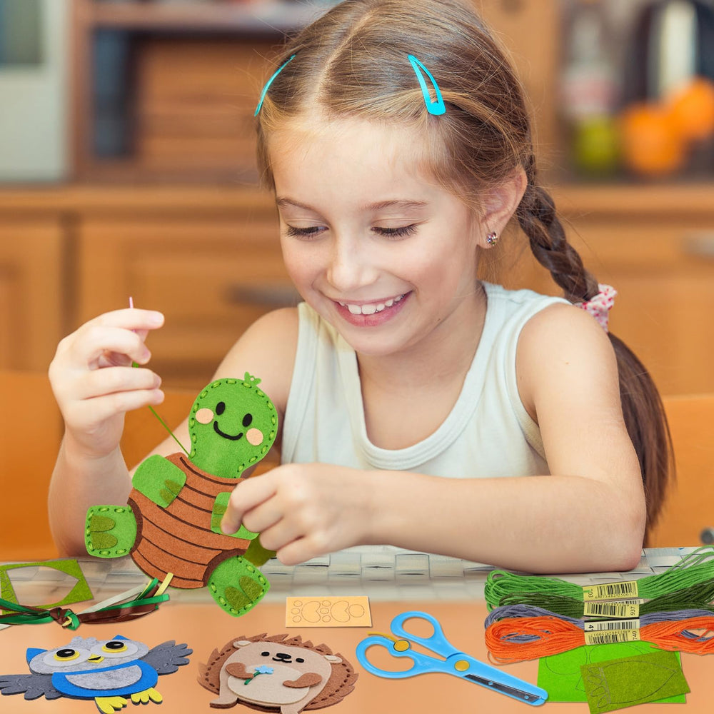 Clear beginner-friendly instructions support independent sewing sessions