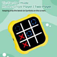 GARMEE Electronic Tic Tac Toe infinite game board features endless tic tac toe play