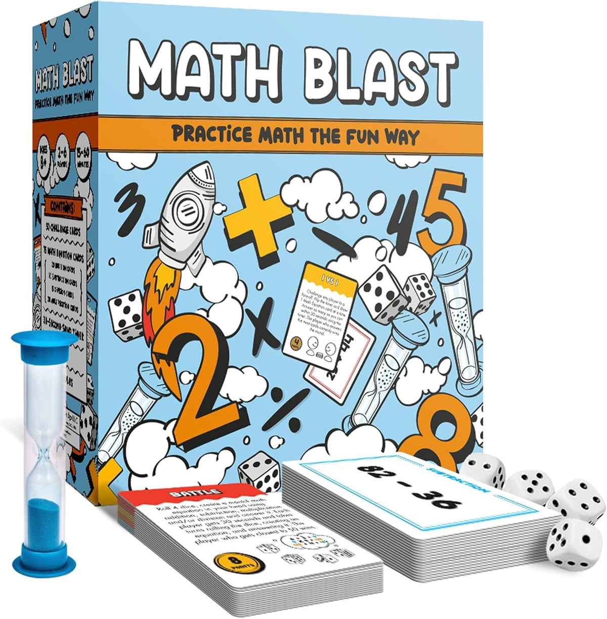 Gartana Math Blast challenge cards boost engaging classroom math practice.