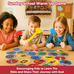 Garybank Bible Swat Game interactive play supports classroom activities and group participation.