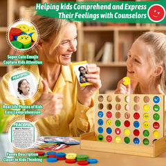 Garybank colorful discs designed for kid-friendly emotion learning