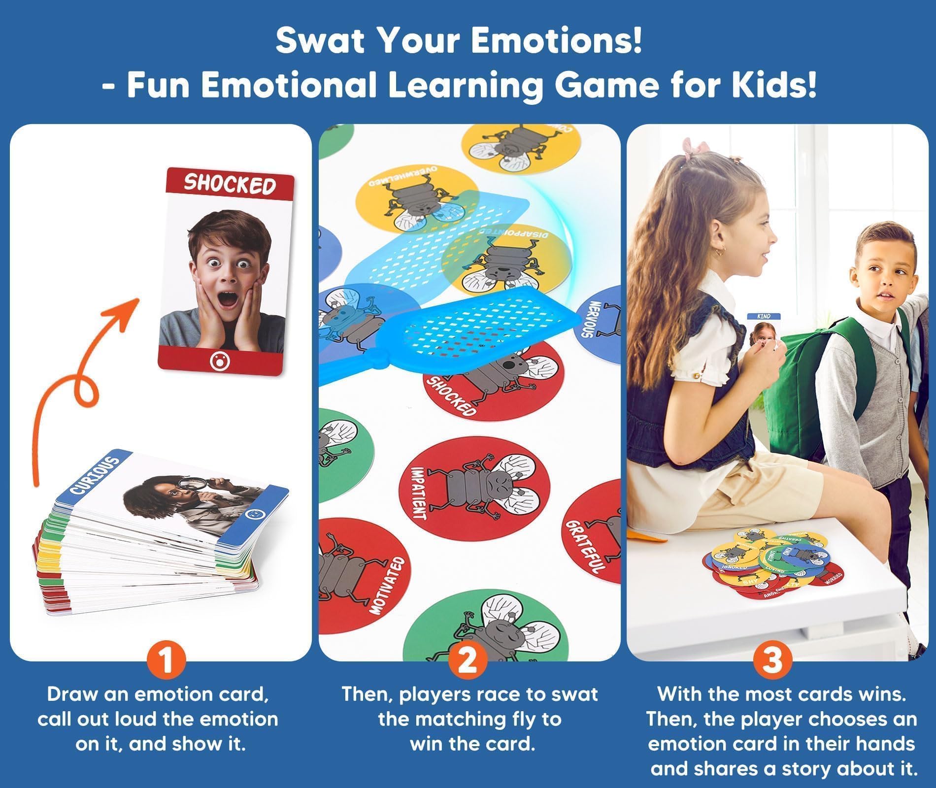 Garybank emotion cards with real life faces support relatable emotion recognition
