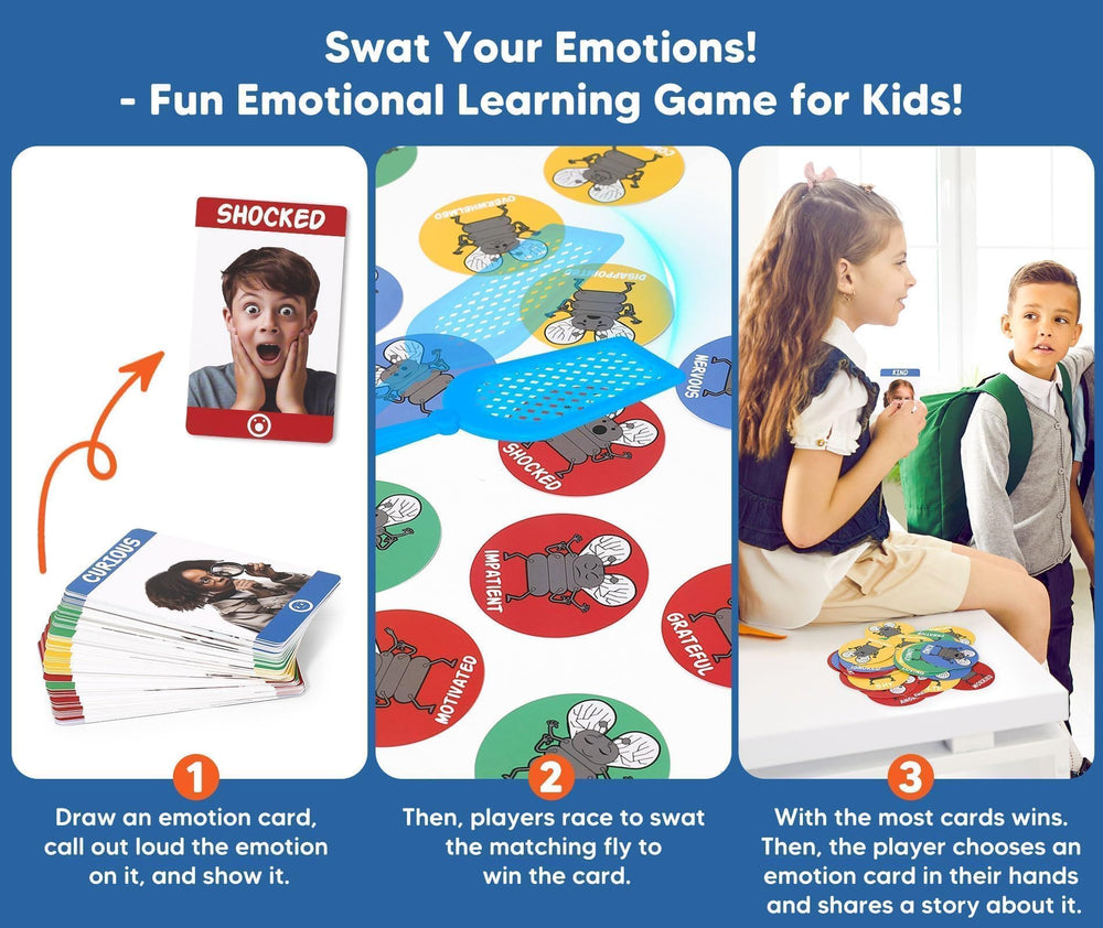 Garybank emotion cards with real life faces support relatable emotion recognition