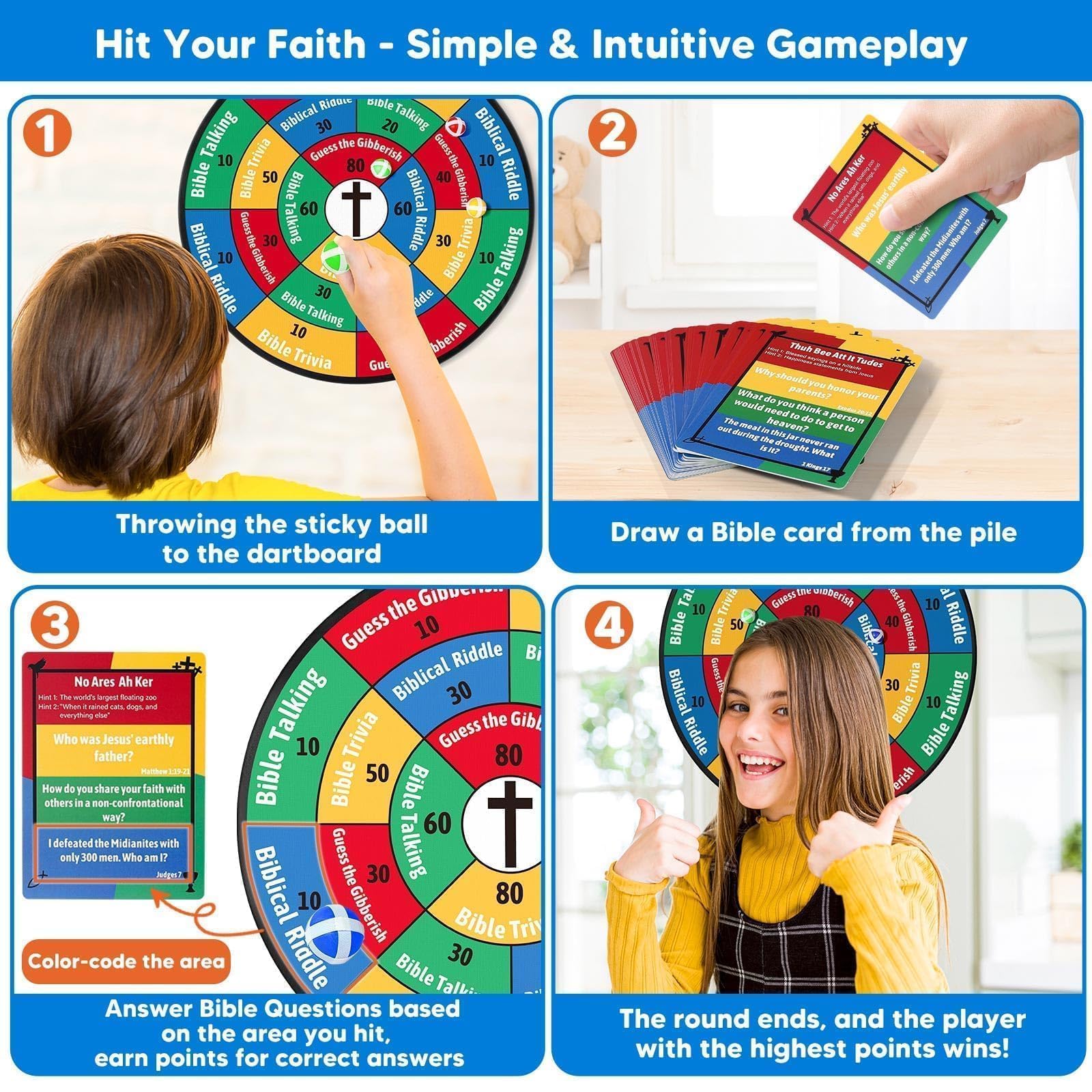 Garybank Faith Darts 260+ questions pack enhances learning and discussion