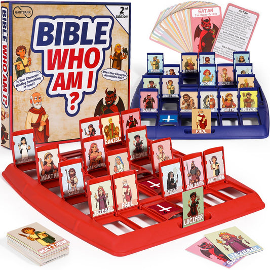 Garybank Guess Bible Who Am I Game 2nd Edition box for family Bible night