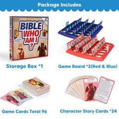 Garybank Guess Bible Who Am I Game gift packaging suitable for kids