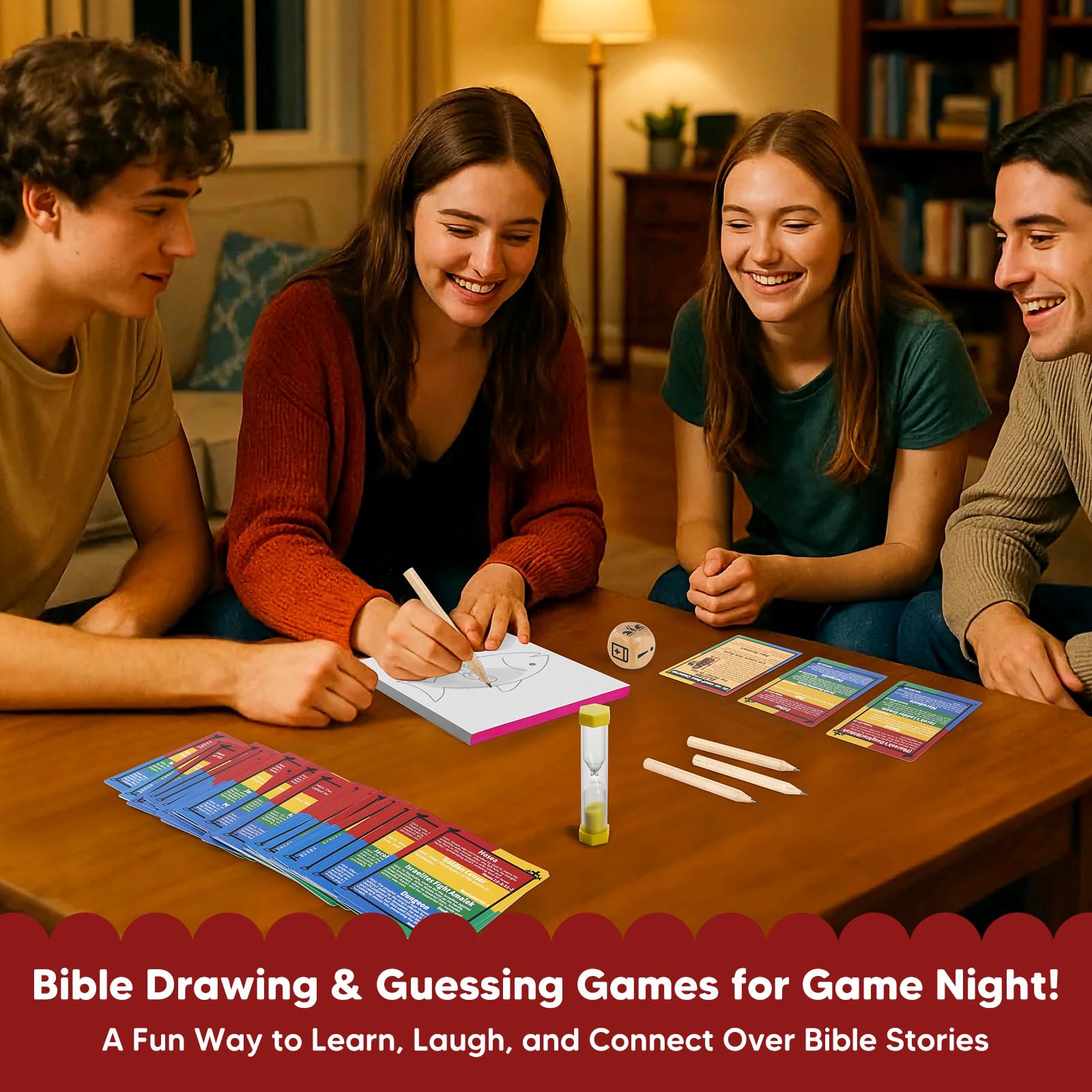 Garybank Draw & Guess teams setup—supports up to four teams for group play.