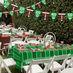 Gatherfun football cups 9oz sturdy for game day beverages