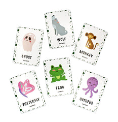 Gatwick Games It's in The Bag Jr animals category card display sparks curiosity and word recall.