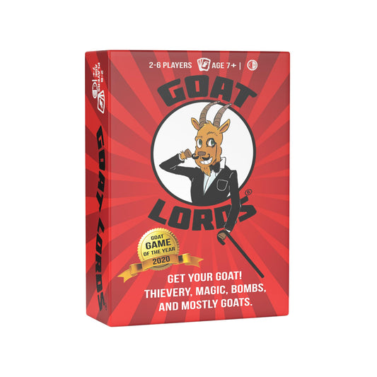Gatwick Games Goat Lords card game pack for family fun and fast-paced play