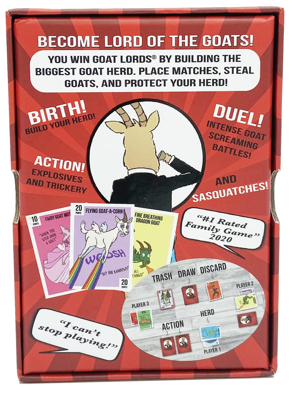 Gatwick Games Goat Lords creates unforgettable moments during game night
