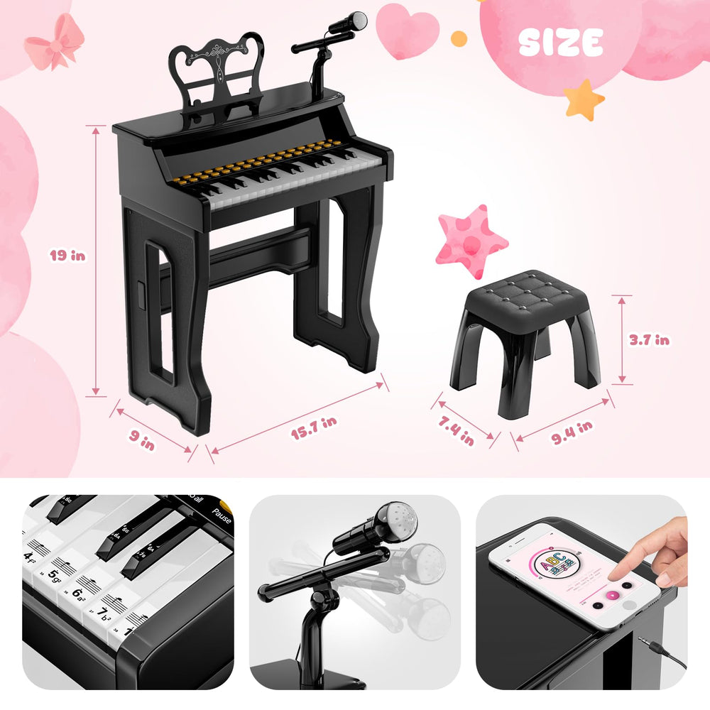 GAYUPLO portable beginner piano for on-the-go practice.