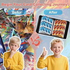 Gbchais 50 removable sleeves help keep collections organized and accessible