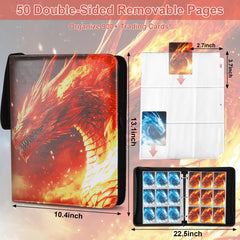 Gbchais PU leather cover is waterproof and scratch-resistant for travel