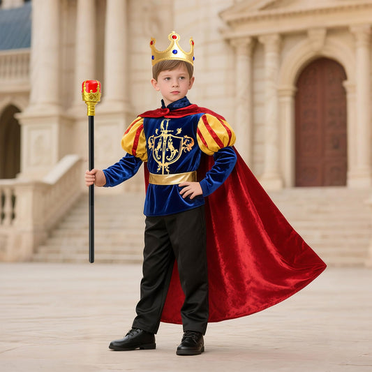 G.C Boys royal scepter accessory adds authentic prince flair for events