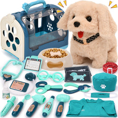 G.C dog doctor kit bundle with tools for imaginative veterinary play.