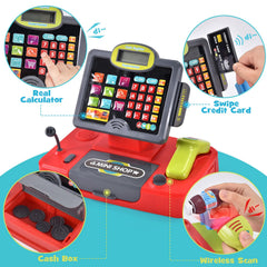 GC Kids play food set with over 20 grocery items for interactive learning
