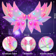 G.C organza wings offer safe, breathable wear