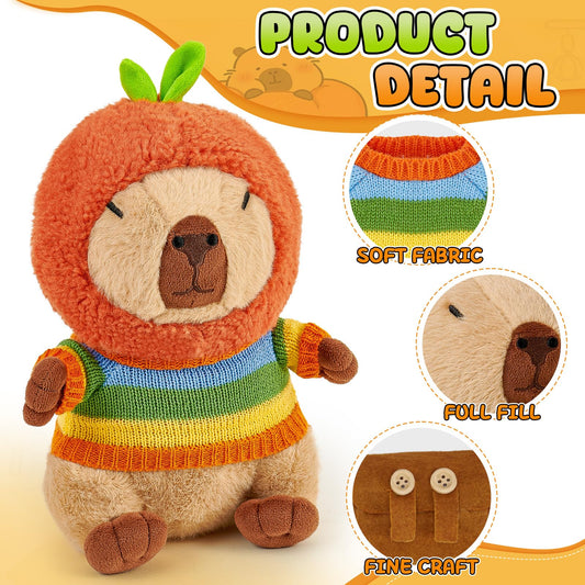 G.C plush toy hat accessory for mix-and-match outfits during pretend play.