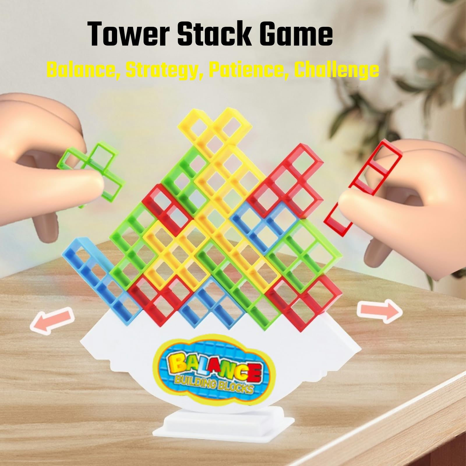 Gdaytao giant tumble balance play highlights cooperative challenge and hand-eye coordination