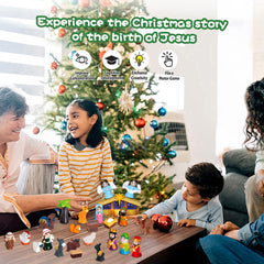 GDGZT nativity animals pieces to enrich nativity display and playtime