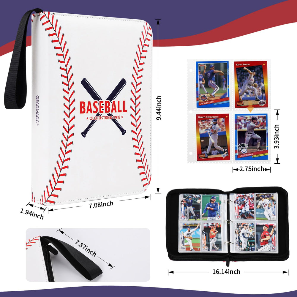 GEAGMAGC binder holds up to 440 cards for bulk collections