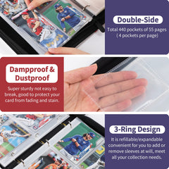 GEAGMAGC PU leather cover adds premium feel while protecting cards