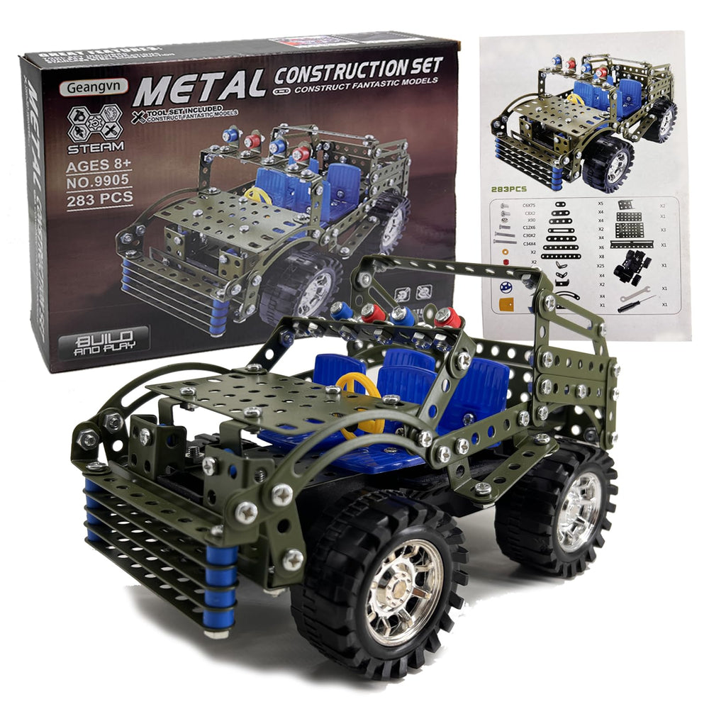 Geangvn gift idea, engaging metal kit for teens and adults.