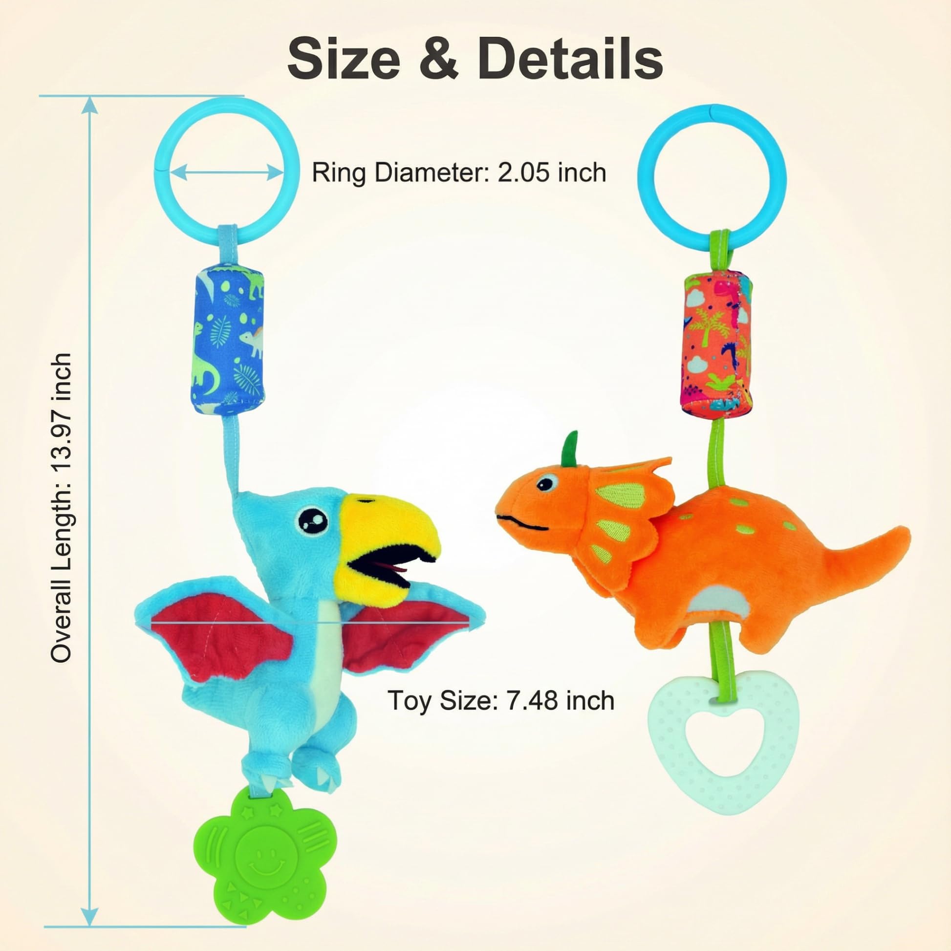 Gebra safe materials and compliance for dinosaur baby toy