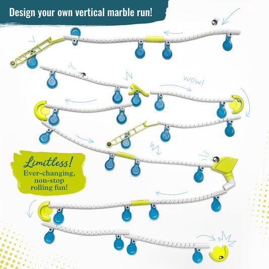 Gecko Run nano-adhesive pads provide temporary, residue-free mounting for adjustable layouts.