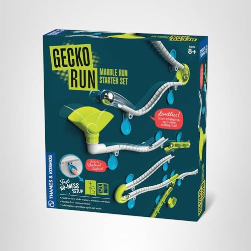 Gecko Run in action on a door, demonstrating surface-based play.