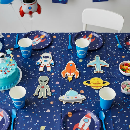 Geecozylife astronaut designs pack sparks imaginative painting activities.
