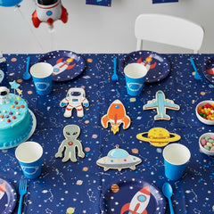 Geecozylife astronaut designs pack sparks imaginative painting activities.